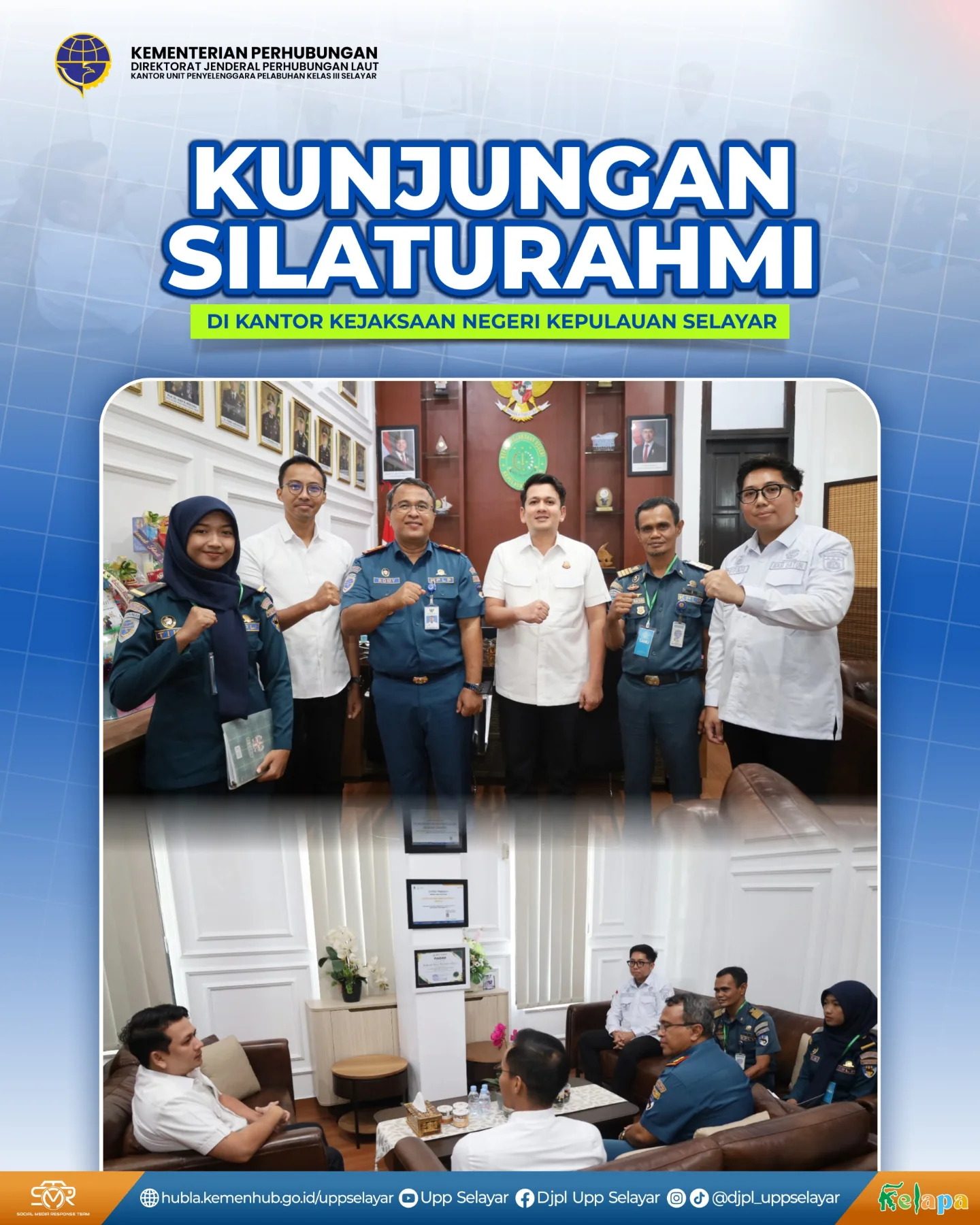 Kunjungan Silaturahmi di Kantor Kejaksaan Negeri Kepulauan Selayar